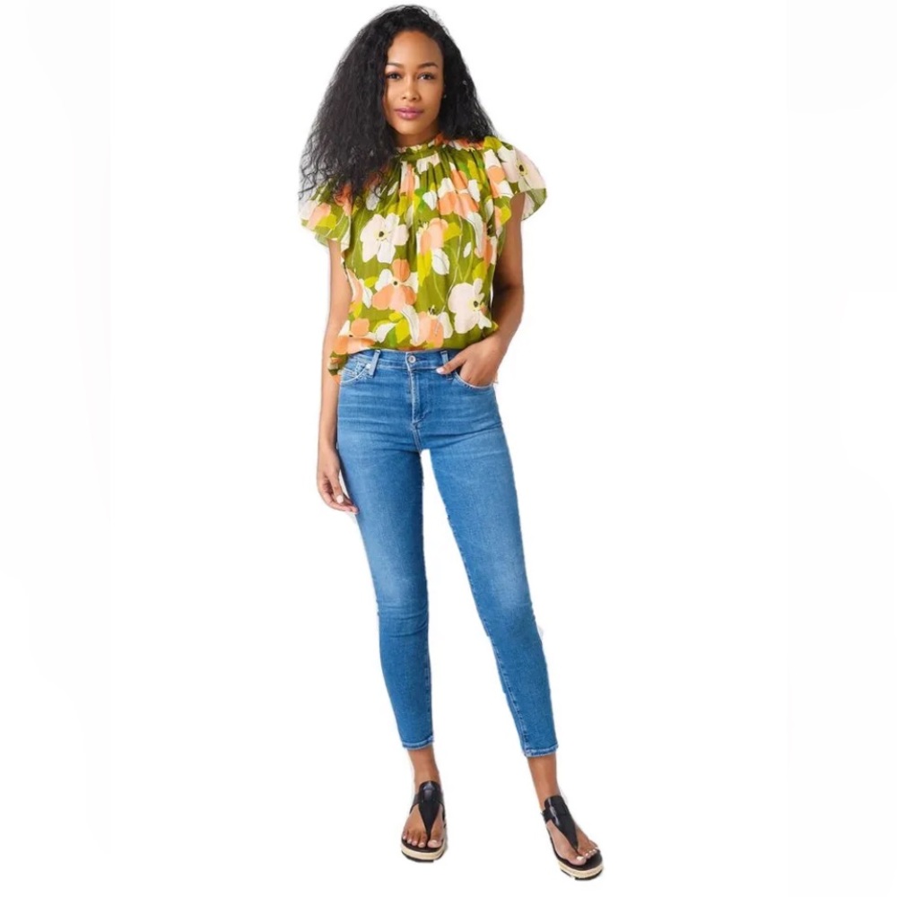 COH "ROCKET PETITE HIGH-RISE SKINNY" Cropped Jeans In "JOLENE"